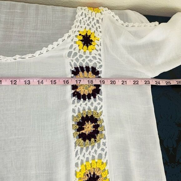 SHEIN Crochet Beach Coverup size Large - Picture 5 of 10